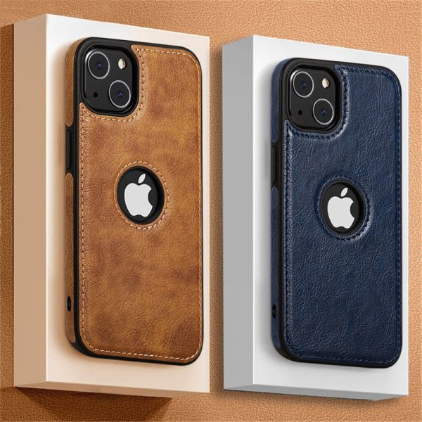 Soft Leather Case for iPhone