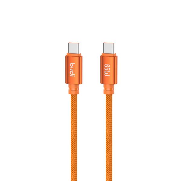 budi - Cosmic Orange 65W Type-C Fast Charging Cable