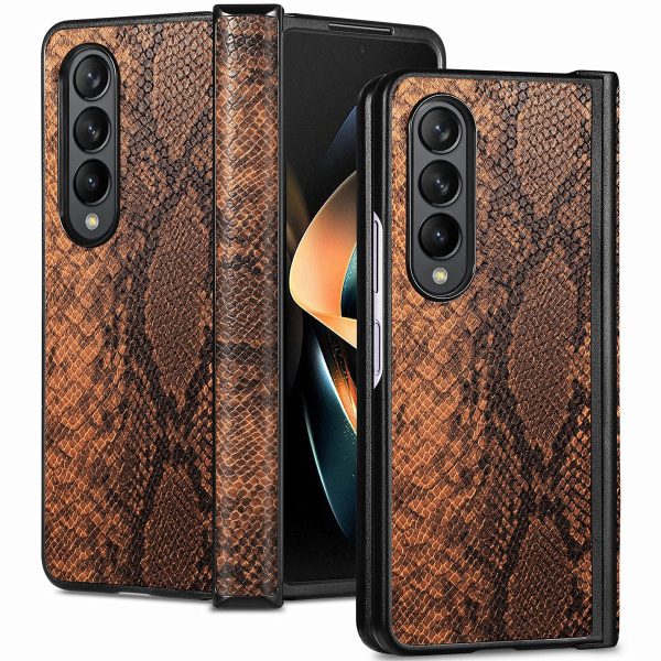 Samsung Galaxy Z Fold 4 Python Skin Pattern Case