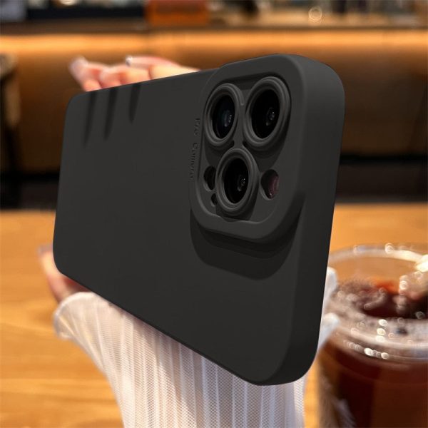 Matte Silicone Camera Lens Protector Soft Case For iPhone