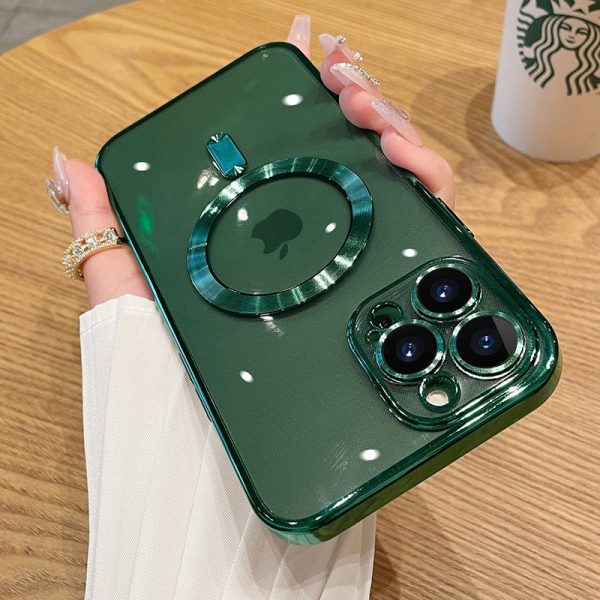 Luxury Magnetic Case For Wireless Charging For iPhone