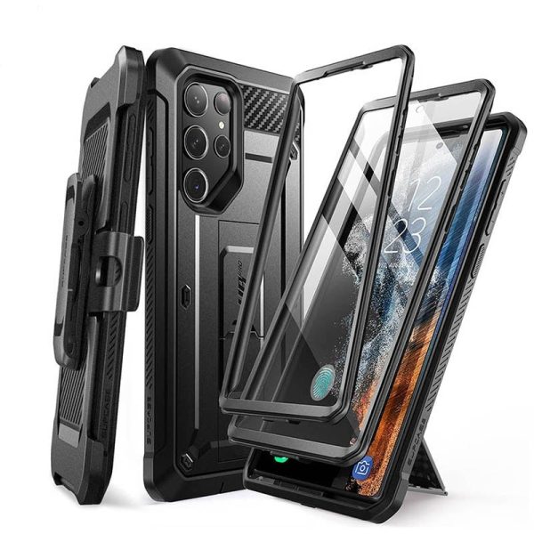 Samsung Galaxy S23 Ultra UB Pro Full-Body Dual Layer Rugged Belt-Clip Case